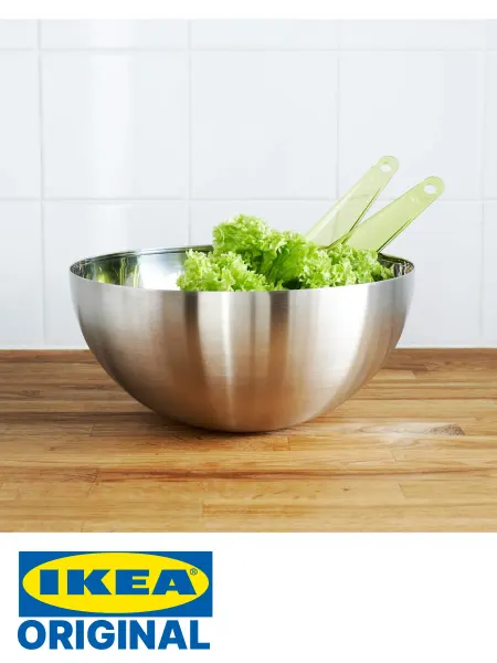 IKEA Металлическая миска для кухни 20 см