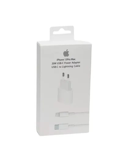 Адаптер и кабель быстрой зарядки для iPhone Type-C/USB-C Lightning, 20 Вт