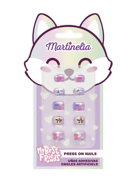 Martinelia Детский набор накладных ногтей сиреневый