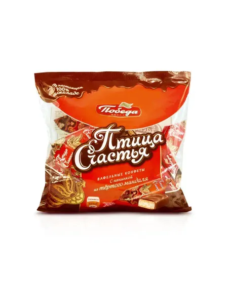 Победа Вкуса Конфеты вафельные "Птица счастья", 200 г