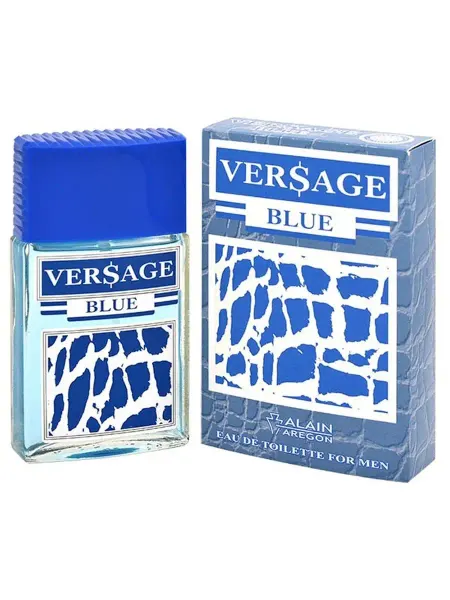 ALAIN Aregon Мужская туалетная вода Versage Blue, 100 мл Версаж Блу