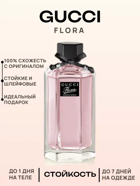 Парфюмерный рай Flora by Gucci Gorgeous Gardenia 100мл