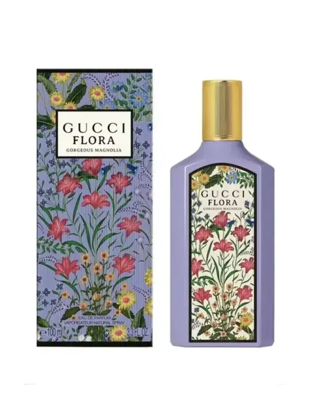 Духи ароматные Gucci Flora Gorgeous Magnolia – Гуччи Флора Горджес Магнолия