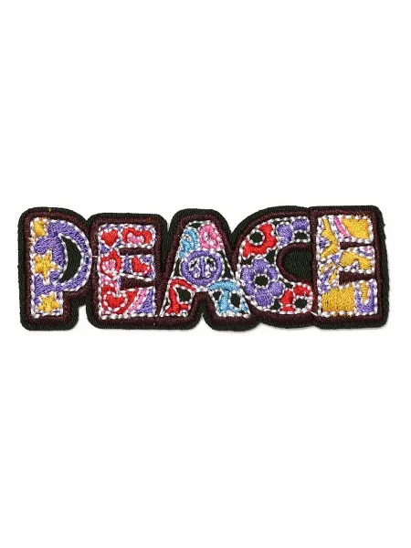 Justhappy_jh Нашивка на одежду peace термонашивка