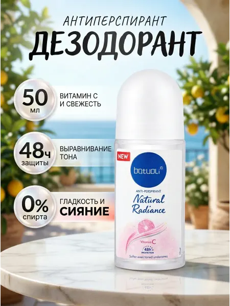 NIVEA Дезодорант роликовый женский уход с витамином С
