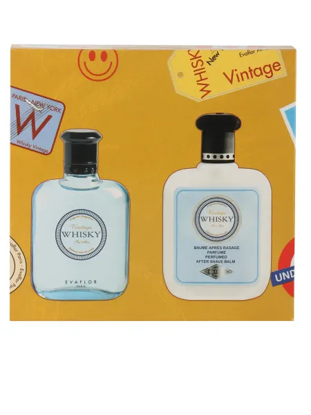 EVAFLOR Парфюмерный набор Whisky Vintage 50 балм после бритья 200