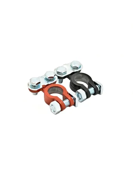 АВТОСТОП Клеммы аккумуляторные BT-5 BLACK RED цинк 65гр 2шт 200