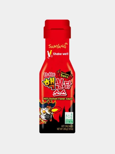 Соус Samyang Buldak «Extremely Spicy Hot Chicken Flavor Sauce», 200 г *