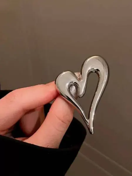 Lucro Брошь бижутерия Сердце