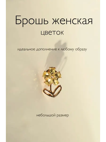 JewelleryEnOt брошь оригинальная стильная