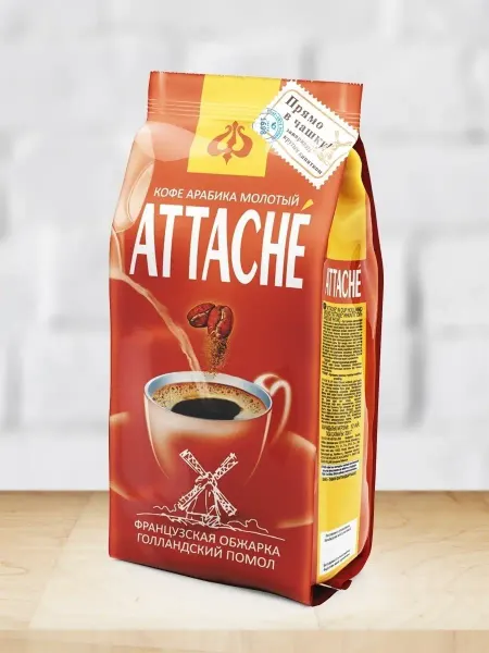 АТТАШЕ Кофе IN CUP Голландского помола 200 г