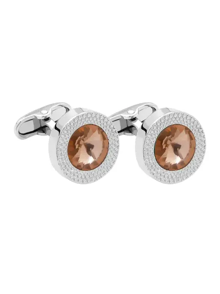 CufflinksBoutique Стильные запонки с камнями, 2 шт