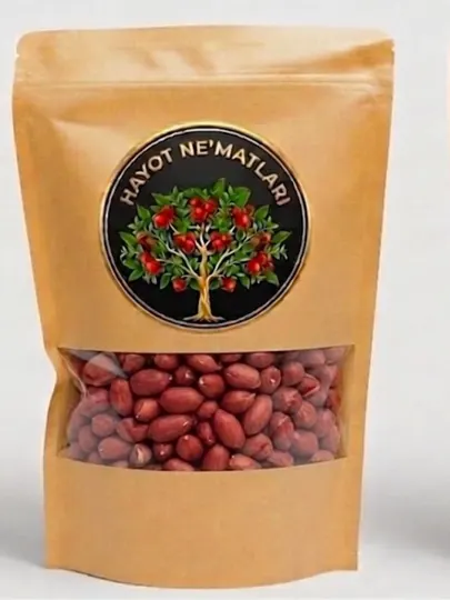 Hayot Ne'matlari Красный Арахис – вкусный, питательный натуральный снек 200 г