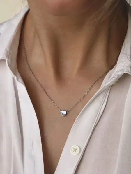 SensualSteel.BRAND Цепочка с кулоном сердце