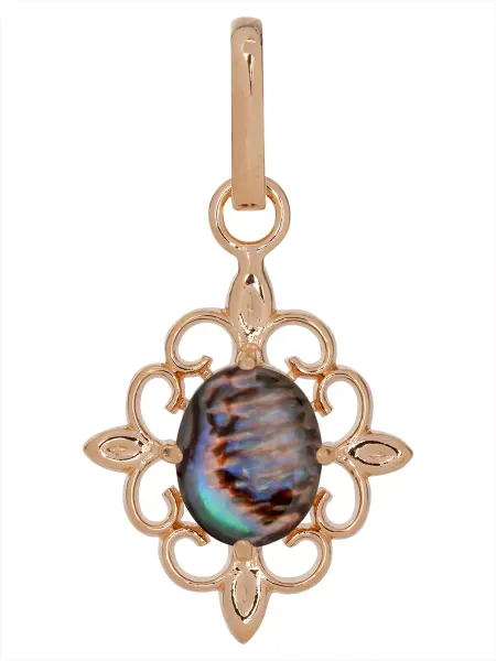 Lotus jewelry Кулон с раковиной морского ушка "Констанция"