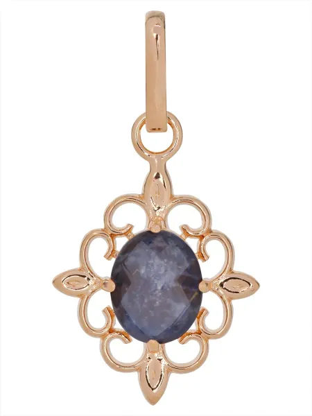 Lotus jewelry Кулон с содалитом "Констанция"