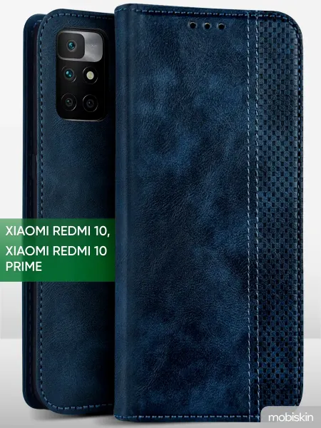 Mobiskin Чехол-книжка на Xiaomi Redmi 10, 10 Prime