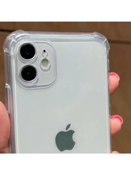 Топ Кейс Чехол на iPhone 11 силиконовый прозрачный бампер для айфон