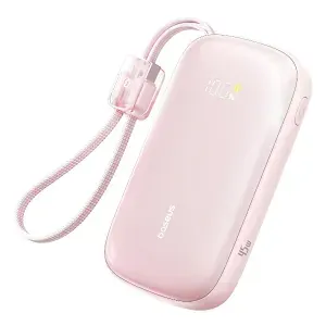 Внешний аккумулятор Baseus EnerFill FC21 Qpow 3 Ultra 20000mAh 45W Nebula розовый
