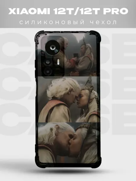 PRINTberries Чехол на Xiaomi 12T Таргариены коллаж Дом дракона