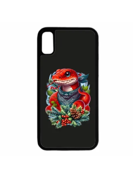 GOODbrelok Чехол на телефон iPhone 14 pro, 8, XR с принтом Новый Год