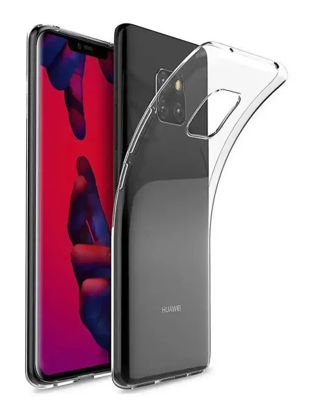 AKS Sale Чехол на Huawei Mate 20 Pro прозрачный силиконовый