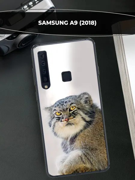 Samsung Чехол на Galaxy A9 2018 кот