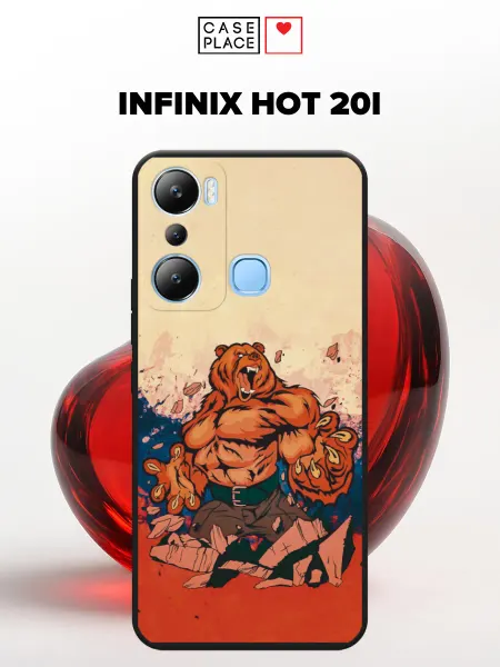 Infinix Матовый чехол на HOT 20i Россия