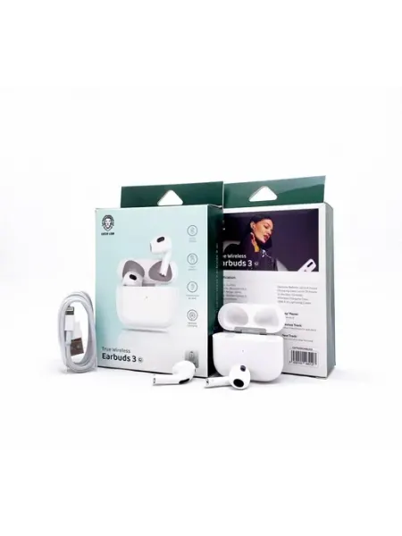 Green Lion Беспроводные наушники GL Earbuds 3, чехол в подарок