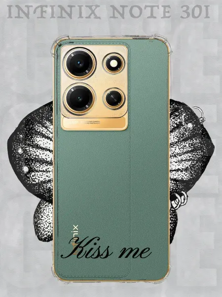 Прозрачный чехол на Infinix Note 30i y2k