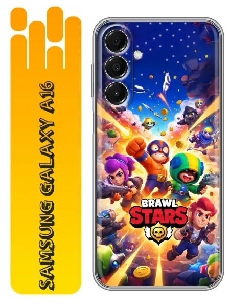 360skin Чехол на Samsung Galaxy A16 Броул Старс для мальчика