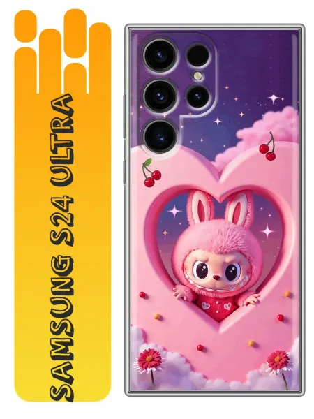 360skin Чехол на Samsung Galaxy S24 Ultra Labubu Лабубу (женский)