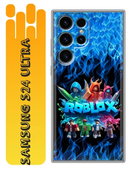 360skin Чехол на Samsung Galaxy S24 Ultra Roblox Роблокс