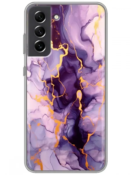 360skin Чехол на Samsung Galaxy S21 FE Мрамор (женский)