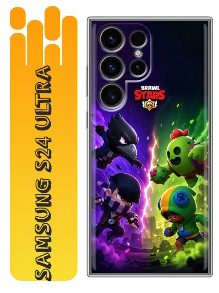360skin Чехол на Samsung Galaxy S24 Ultra Броул Старс для мальчика