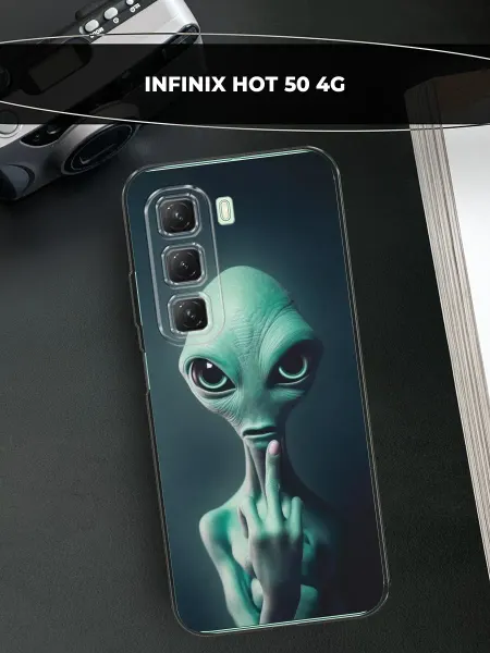 Infinix Чехол на Hot 50 4G необычный
