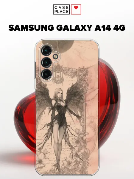 Samsung Чехол на A14 4G ангел