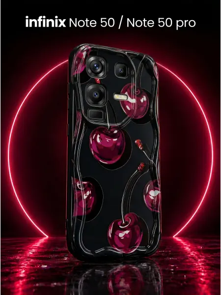 URBAZZA Рельефный чехол на Infinix Note 50, Infinix Note 50 Pro