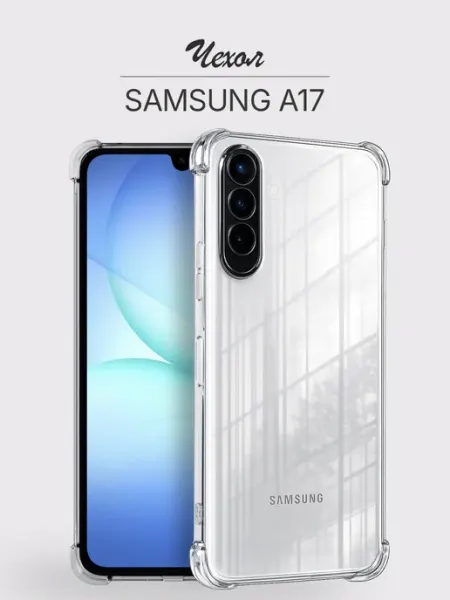 Мобимания Чехол Samsung A17 5G прозрачный противоударный