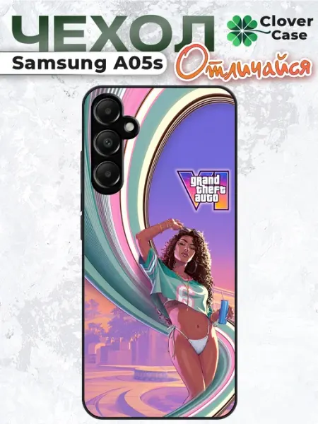CloverCase Чехол на Samsung A05s GTA 6