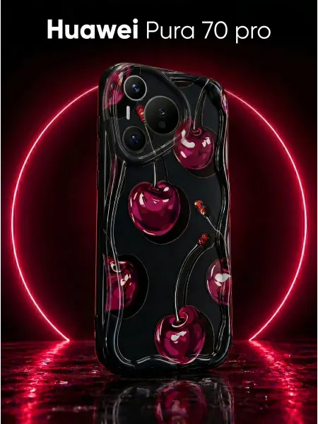 URBAZZA Рельефный чехол на Huawei Pura 70 Pro