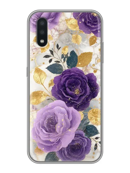 ChesnoCase Чехол на Samsung Galaxy M01, A01 Цветы для девушки