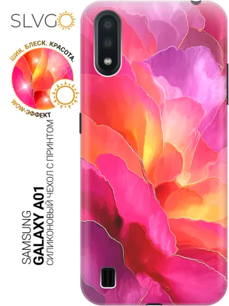 SLVGO Чехол на Samsung Galaxy A01 необычный