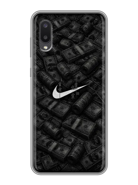 ChesnoCase Чехол на Samsung Galaxy A02 Найк для мальчика