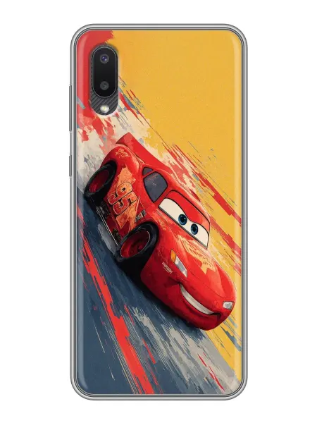 ChesnoCase Чехол на Samsung Galaxy A02 Тачки для мальчика