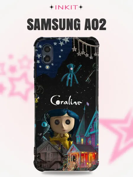 INKIT Чехол на Samsung A02 Коралина