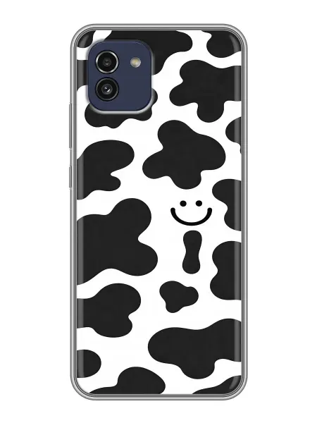 ChesnoCase Чехол на Samsung Galaxy A03 смайлик для девушки