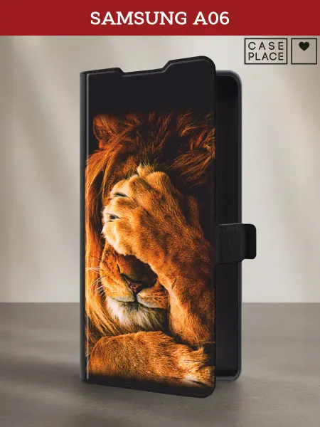 Samsung Чехол-книжка на A06 лев