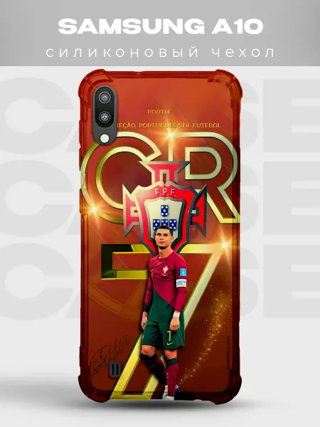 PRINTberries Чехол на Samsung A10 Роналду CR7 арт принт