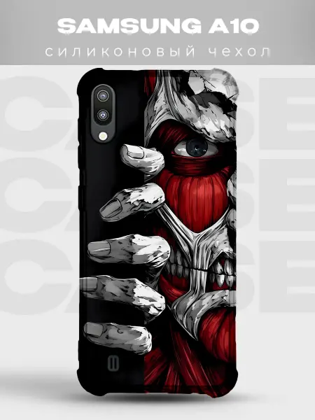 PRINTberries Чехол на Samsung A10 Атака титанов аниме